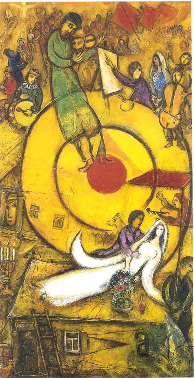 Liberación contemporáneo Marc Chagall Pintura al óleo